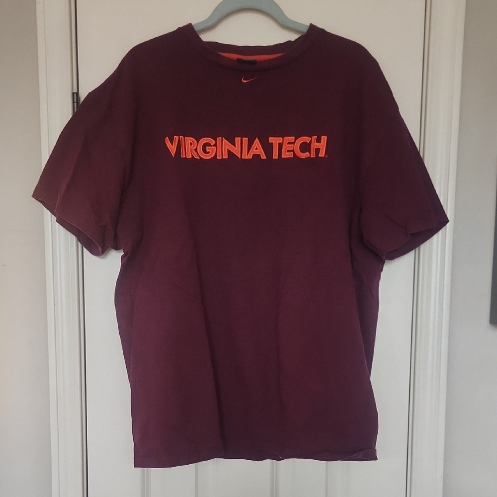 Nike Team Issued Virginia Tech Short Sleeve Tee